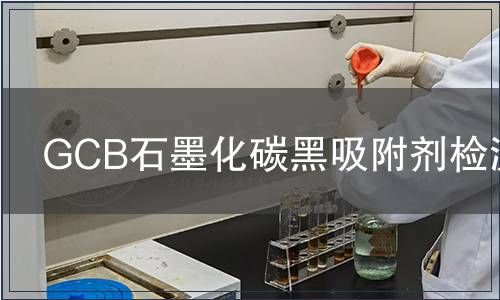GCB石墨化碳黑吸附剂检测