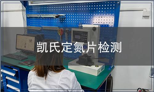 凯氏定氮片检测