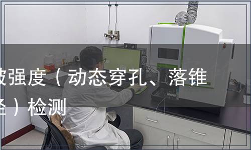 动态穿破强度（动态穿孔、落锥穿透直径）检测