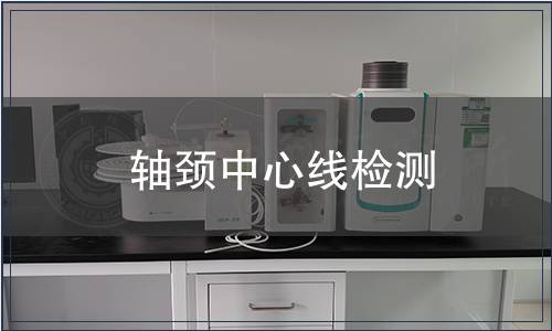 轴颈中心线检测