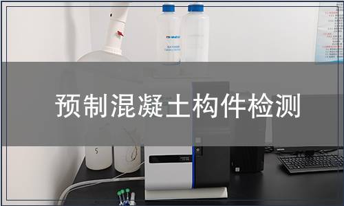 预制混凝土构件检测