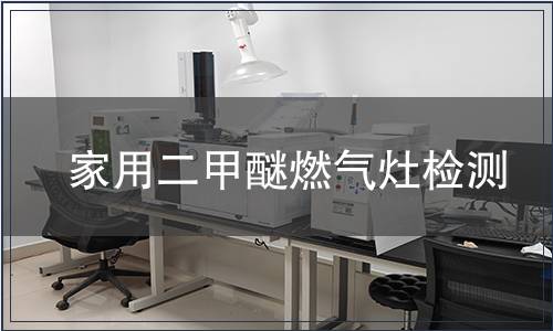 家用二甲醚燃气灶检测