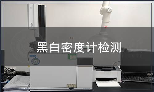 黑白密度计检测
