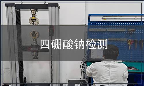 四硼酸钠检测