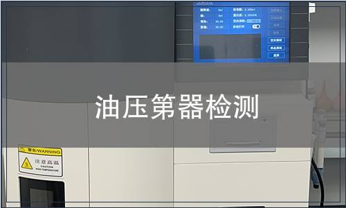 油压第器检测
