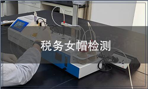 税务女帽检测