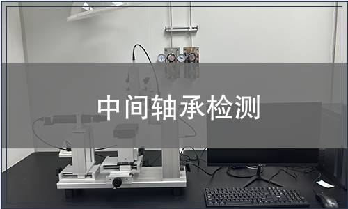 中间轴承检测