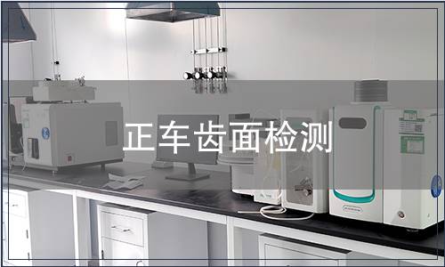 正车齿面检测