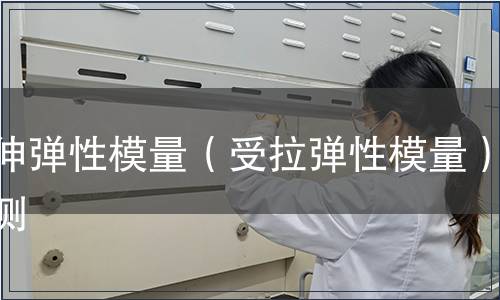 拉伸弹性模量（受拉弹性模量）检测