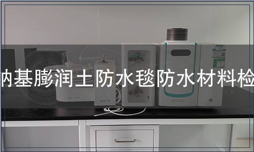 钠基膨润土防水毯防水材料检测