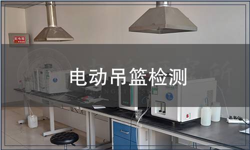 电动吊篮检测