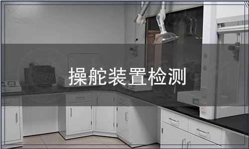 操舵装置检测