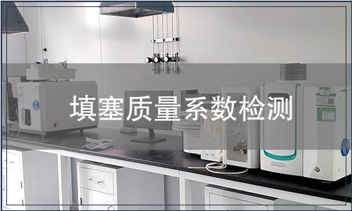 填塞质量系数检测