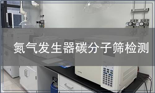 氮气发生器碳分子筛检测