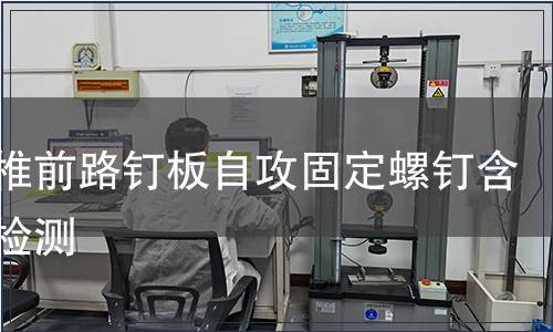胸腰椎前路钉板自攻固定螺钉含组件检测
