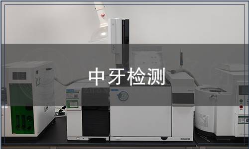 中牙检测