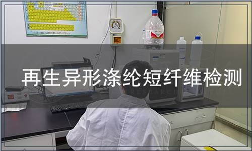 再生异形涤纶短纤维检测