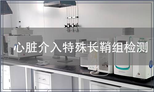 心脏介入特殊长鞘组检测