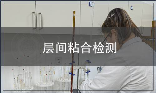 层间粘合检测