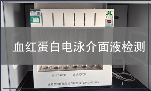 血红蛋白电泳介面液检测