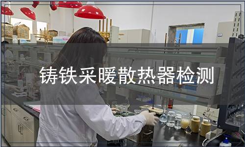 铸铁采暖散热器检测