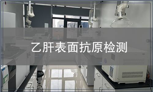 乙肝表面抗原检测