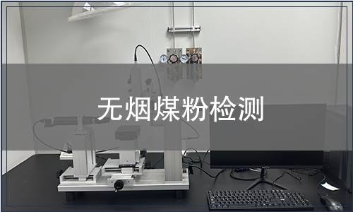 无烟煤粉检测