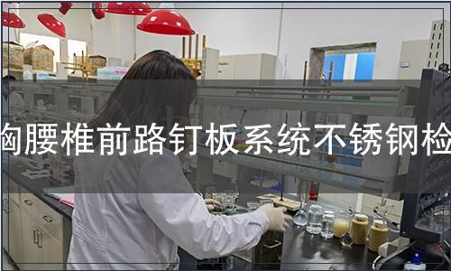 胸腰椎前路钉板系统不锈钢检测