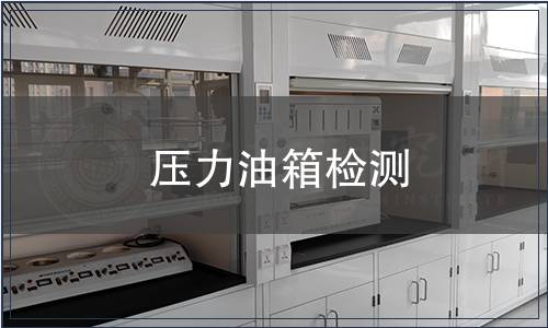 压力油箱检测