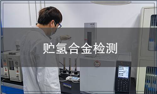 贮氢合金检测