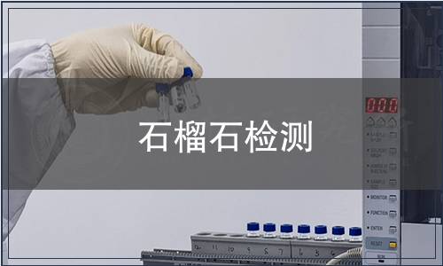石榴石检测