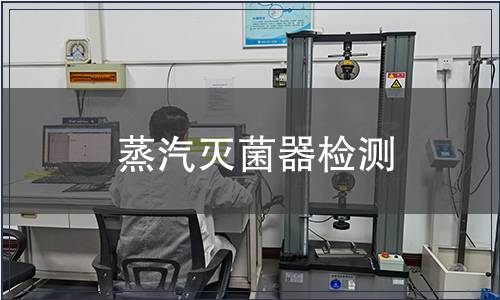 蒸汽灭菌器检测