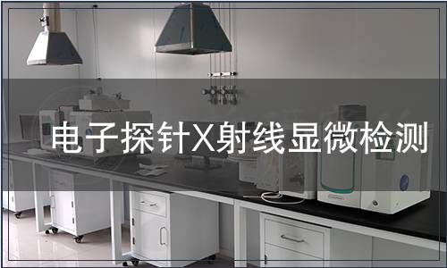 电子探针X射线显微检测