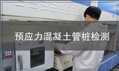 预应力混凝土管桩检测