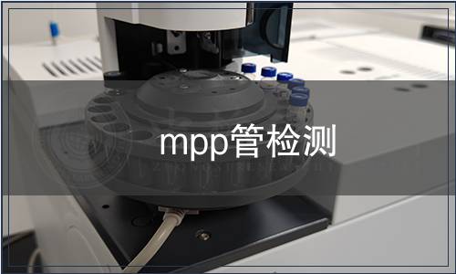 mpp管检测