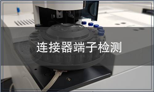 连接器端子检测