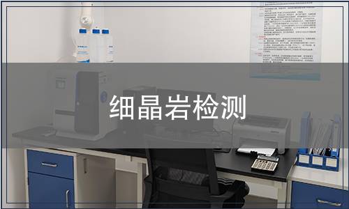 细晶岩检测