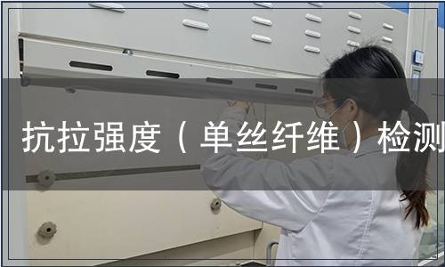 抗拉强度（单丝纤维）检测