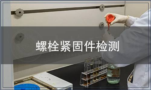 螺栓紧固件检测