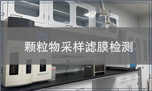 颗粒物采样滤膜检测