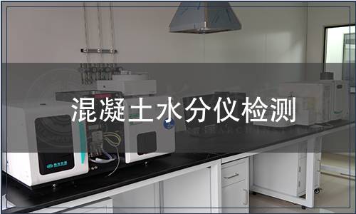 混凝土水分仪检测