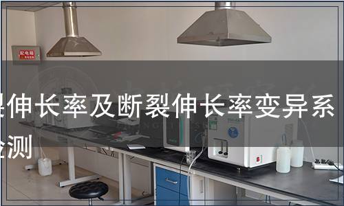 断裂伸长率及断裂伸长率变异系数检测