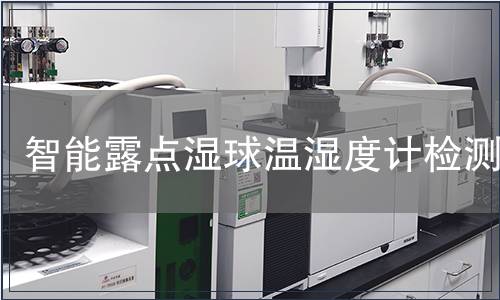 智能露点湿球温湿度计检测