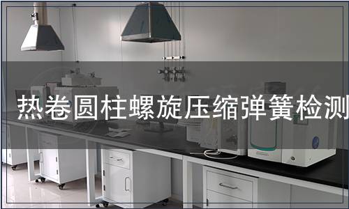 热卷圆柱螺旋压缩弹簧检测