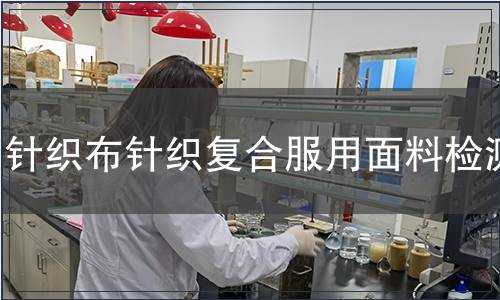 针织布针织复合服用面料检测