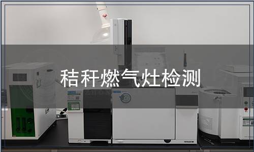 秸秆燃气灶检测