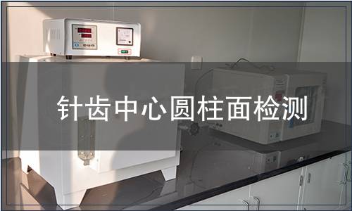 针齿中心圆柱面检测