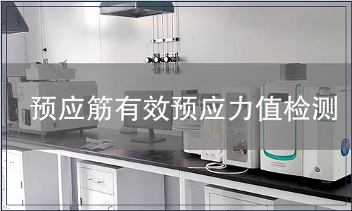 预应筋有效预应力值检测