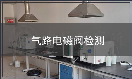 气路电磁阀检测