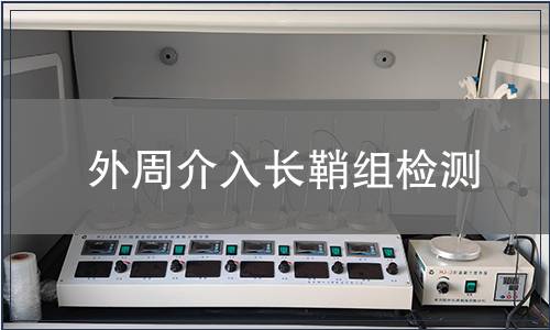 外周介入长鞘组检测